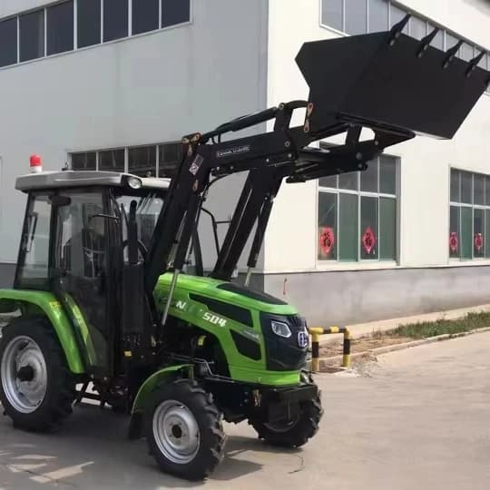 Front Loader Tractor Wheel Loader Farm Equipment Compact Agricultural Loader