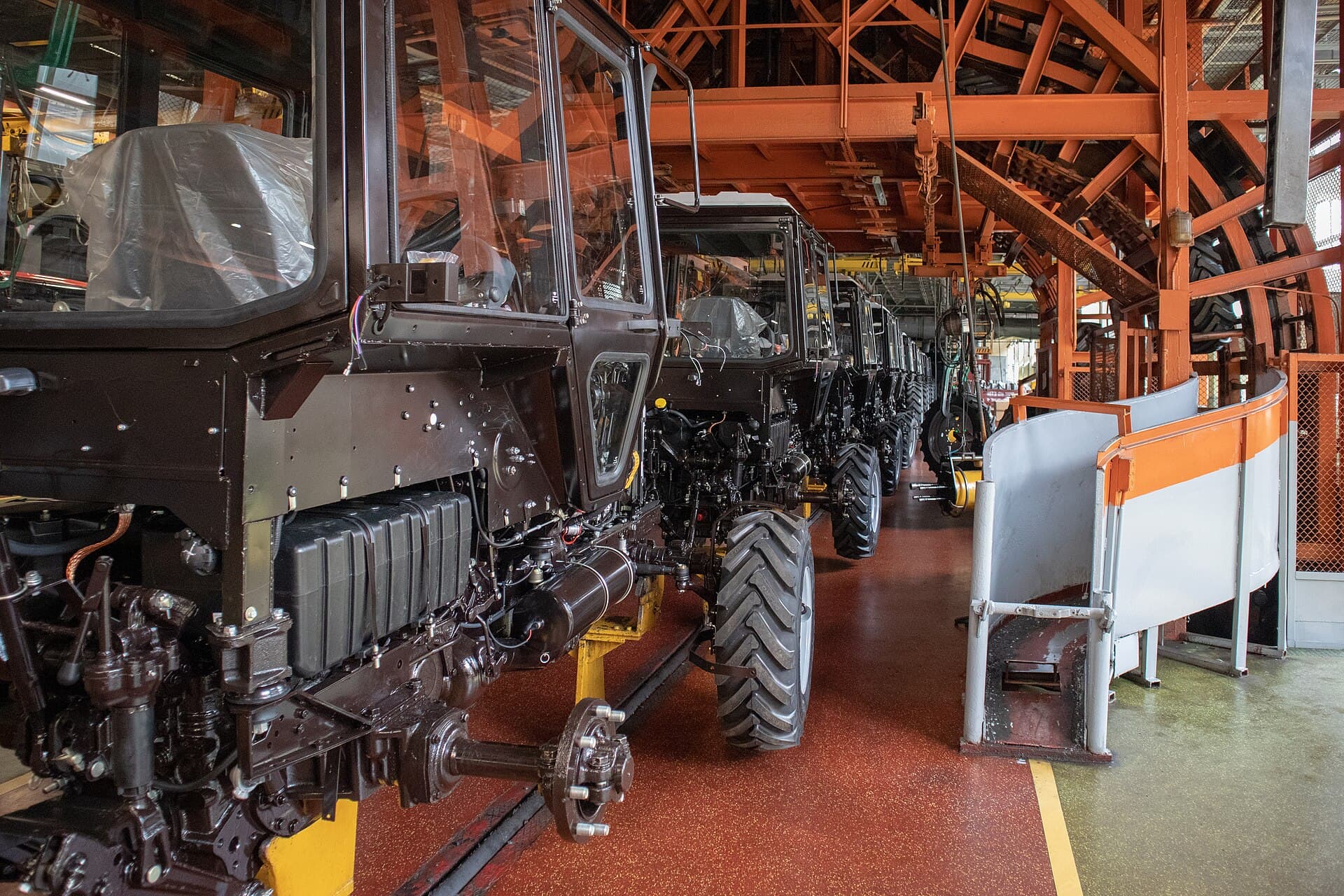 Final inspection area